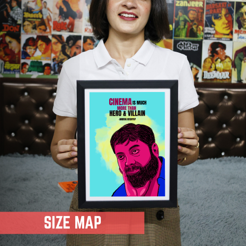 Anurag Kashyap Poster Frame Indian Filmmaker & Actor Quotes Framed Posters Canvas Paintings Artwork Photo Frames for Wall Decor Restraunt Cafe Bedroom Living Room Dining Hall Kitchen & Office walls Decoration, anurag kashyap poster, anurag kashyap movie poster, anurag kashyap posters, anurag kashyap pics, anurag kashyap photos, anurag kashyap painting posters, anurag kashyap poster design, anurag kashyap poster in hindi, anurag kashyap painting frame, Indian Filmmakers posters