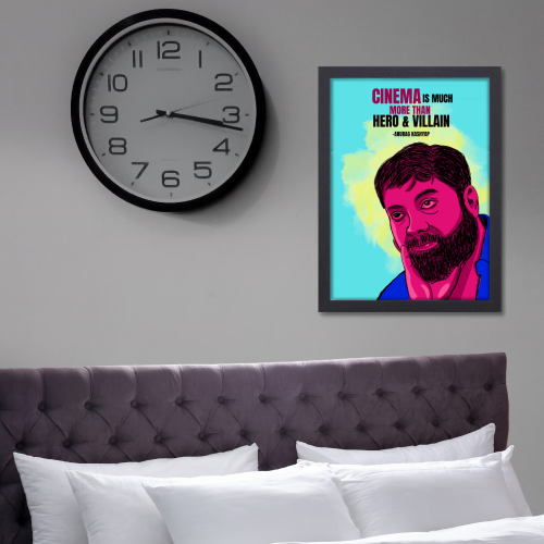 Anurag Kashyap Poster Frame Indian Filmmaker & Actor Quotes Framed Posters Canvas Paintings Artwork Photo Frames for Wall Decor Restraunt Cafe Bedroom Living Room Dining Hall Kitchen & Office walls Decoration, anurag kashyap poster, anurag kashyap movie poster, anurag kashyap posters, anurag kashyap pics, anurag kashyap photos, anurag kashyap painting posters, anurag kashyap poster design, anurag kashyap poster in hindi, anurag kashyap painting frame, Indian Filmmakers posters