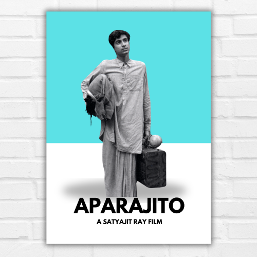 Aparajito Movie Poster Frame Satyajit Roy's Movies Artwork Framed Posters Bollywood Classic 1956 Canvas Painting Photo Frame For Wall Decor Bedroom Living Room Decoration Home Office walls Restraunt Cafe, Aparajito poster, Aparajito movie poster, Aparajito 1956 poster, Aparajito original poster, Aparajito film poster, Aparajito wall poster, Aparajito wall painting, Aparajito movie wall poster, Aparajito movie frame, Aparajito frame poster, Aparajito movie wall frame, Aparajito movie wall frame poster