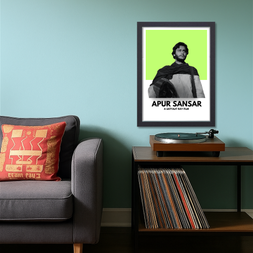 SATYAJIT RAY MOVIE POSTER CLASSIC MOVIES POSTER APUR SANSAR MOVIE POSTER, Apur Sansar Poster Frame Satyajit Roy's Movies Artwork Framed Posters Bollywood Classic Movie Canvas Painting Photo frames For Wall Decor Restraunt Cafe Bedroom Living Room Decoration Home Office, Apur Sansar poster, Apur Sansar movie poster, Apur Sansar picture, Apur Sansar movie picture, Apur Sansar movie wall poster, Apur Sansar movie wall frame, Apur Sansar movie wall frame poster, satyajit ray movie poster frames