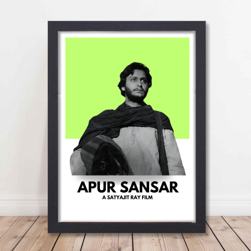 SATYAJIT RAY MOVIE POSTER CLASSIC MOVIES POSTER APUR SANSAR MOVIE POSTER, Apur Sansar Poster Frame Satyajit Roy's Movies Artwork Framed Posters Bollywood Classic Movie Canvas Painting Photo frames For Wall Decor Restraunt Cafe Bedroom Living Room Decoration Home Office, Apur Sansar poster, Apur Sansar movie poster, Apur Sansar picture, Apur Sansar movie picture, Apur Sansar movie wall poster, Apur Sansar movie wall frame, Apur Sansar movie wall frame poster, satyajit ray movie poster frames