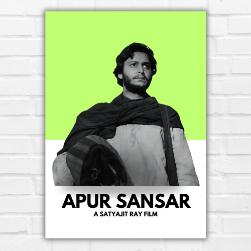 SATYAJIT RAY MOVIE POSTER CLASSIC MOVIES POSTER APUR SANSAR MOVIE POSTER, Apur Sansar Poster Frame Satyajit Roy's Movies Artwork Framed Posters Bollywood Classic Movie Canvas Painting Photo frames For Wall Decor Restraunt Cafe Bedroom Living Room Decoration Home Office, Apur Sansar poster, Apur Sansar movie poster, Apur Sansar picture, Apur Sansar movie picture, Apur Sansar movie wall poster, Apur Sansar movie wall frame, Apur Sansar movie wall frame poster, satyajit ray movie poster frames