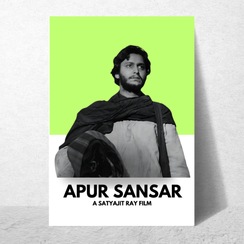 SATYAJIT RAY MOVIE POSTER CLASSIC MOVIES POSTER APUR SANSAR MOVIE POSTER, Apur Sansar Poster Frame Satyajit Roy's Movies Artwork Framed Posters Bollywood Classic Movie Canvas Painting Photo frames For Wall Decor Restraunt Cafe Bedroom Living Room Decoration Home Office, Apur Sansar poster, Apur Sansar movie poster, Apur Sansar picture, Apur Sansar movie picture, Apur Sansar movie wall poster, Apur Sansar movie wall frame, Apur Sansar movie wall frame poster, satyajit ray movie poster frames