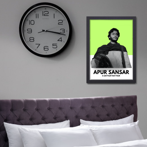 SATYAJIT RAY MOVIE POSTER CLASSIC MOVIES POSTER APUR SANSAR MOVIE POSTER, Apur Sansar Poster Frame Satyajit Roy's Movies Artwork Framed Posters Bollywood Classic Movie Canvas Painting Photo frames For Wall Decor Restraunt Cafe Bedroom Living Room Decoration Home Office, Apur Sansar poster, Apur Sansar movie poster, Apur Sansar picture, Apur Sansar movie picture, Apur Sansar movie wall poster, Apur Sansar movie wall frame, Apur Sansar movie wall frame poster, satyajit ray movie poster frames