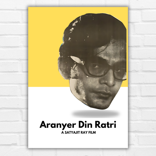 Aranyer Din Ratri Movie Poster Frame Satyajit Roy's Movies Framed Posters Bollywood Artwork Canvas Painting Photo Frames for Wall Decor Restraunt Cafe Bedroom Living Room Decoration Home Office Home, Aranyer Din Ratri poster, Aranyer Din Ratri movie poster, Aranyer Din Ratri film poster, Aranyer Din Ratri poster framed, satyajit ray motivational posters, satyajit ray motivational poster design, satyajit ray motivational poster design, satyajit ray posters, satyajit ray poster design