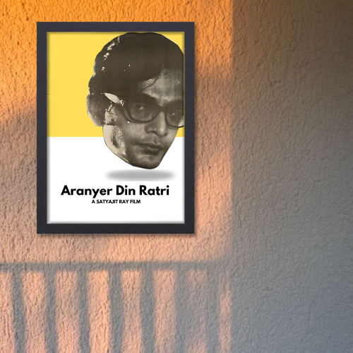 Aranyer Din Ratri Movie Poster Frame Satyajit Roy's Movies Framed Posters Bollywood Artwork Canvas Painting Photo Frames for Wall Decor Restraunt Cafe Bedroom Living Room Decoration Home Office Home, Aranyer Din Ratri poster, Aranyer Din Ratri movie poster, Aranyer Din Ratri film poster, Aranyer Din Ratri poster framed, satyajit ray motivational posters, satyajit ray motivational poster design, satyajit ray motivational poster design, satyajit ray posters, satyajit ray poster design