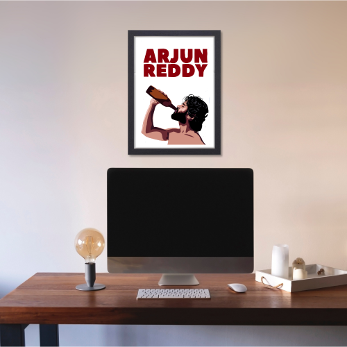 Arjun Reddy Movie Poster Frame Vijay Devarakonda Artwork Actor Artwork Framed Posters Indian Tollywood Tamil Movie Actors Canvas Painting Photo Frames for Wall Decor Bedroom Dining Hall Kitchen Restraunt cafe & Office walls decoration, arjun reddy movie poster, arjun reddy movie photos, arjun reddy poster hd, arjun reddy poster, arjun reddy poster kiss, arjun reddy poster making, arjun reddy poster prompt, arjun reddy poster 4k, arjun reddy first poster, tamil actors poster, south actor poster