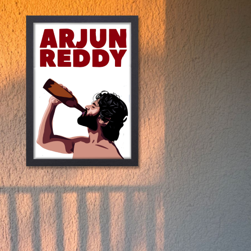Arjun Reddy Movie Poster Frame Vijay Devarakonda Artwork Actor Artwork Framed Posters Indian Tollywood Tamil Movie Actors Canvas Painting Photo Frames for Wall Decor Bedroom Dining Hall Kitchen Restraunt cafe & Office walls decoration, arjun reddy movie poster, arjun reddy movie photos, arjun reddy poster hd, arjun reddy poster, arjun reddy poster kiss, arjun reddy poster making, arjun reddy poster prompt, arjun reddy poster 4k, arjun reddy first poster, tamil actors poster, south actor poster