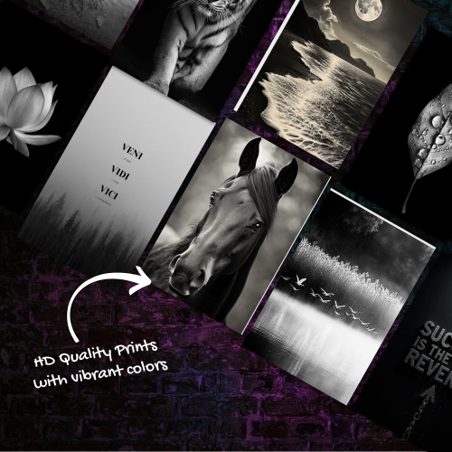 Aesthetic Black & White Wall Collage Kit - 45 Posters Motivational Quote Prints Artwork Canvas Painting for Boys Men room Decorations Study room, Teen Girl Room Decor, Dorm Room Bedroom Decoration, Photo Wall Collage Kit, Aesthetic Poster Kit, black & white wall collage, black & white wall collage pictures, black & white wall collage ideas, black & white wall collage kit, black & white wall art, wall collage kit black & white, wall collage black & white, motivational Wall Collage kit, motivational posters