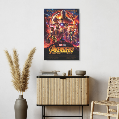 Avengers Endgame Movie Poster Frame Action Sci fi Film Framed Posters Hollywood Movies Art work Canvas Painting Photo Frames For Wall Decor Living Room Bedroom  Study Room Restraunt Cafe Office & Home Decoration Art