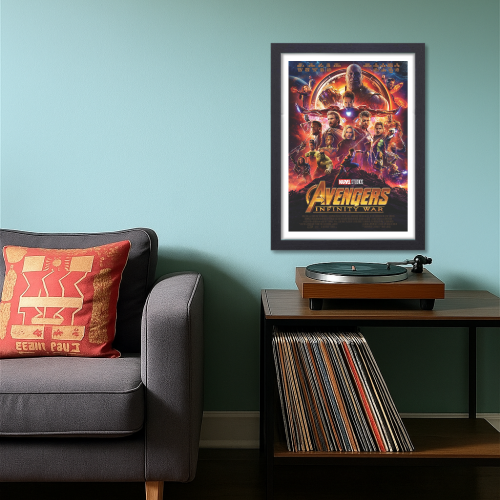 Avengers Endgame Movie Poster Frame Action Sci fi Film Framed Posters Hollywood Movies Art work Canvas Painting Photo Frames For Wall Decor Living Room Bedroom  Study Room Restraunt Cafe Office & Home Decoration Art
