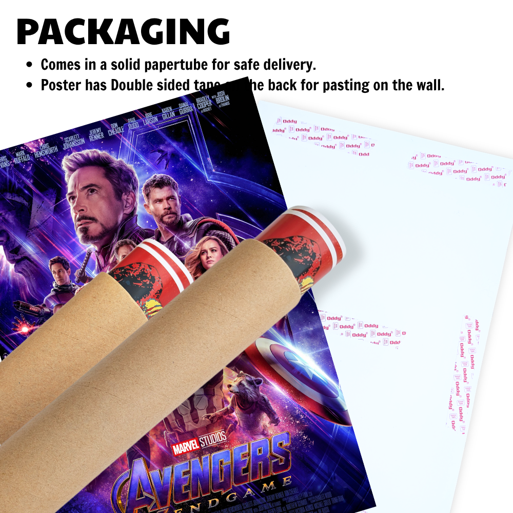 Avengers Endgame Movie Poster Frame Action Sci fi Film Framed Posters Hollywood Movies Art work Canvas Painting Photo Frames For Wall Decor Living Room Bedroom  Study Room Restraunt Cafe Office & Home Decoration