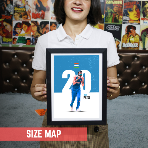 Axar Patel poster  Axar Patel wall art Virat Kholi Dhoni Rohit Sharma Sachin Axar Patel cricket poster  Axar unframed poster  Axar Patel photo print  Axar Patel decor  Indian cricketer poster for Turf Collage Office room poster  Axar fan bowling poster  Axar action poster  Axar sports poster  Axar IPL poster Cricketers Photos, Cricketers Photo frames, Indian Cricketers Posters, Indian Cricketer Framed, Virat Kohli, King Kohli, Rohit Sharma, Dhoni Frames, Framed Poster for wall decor, room decor, living room