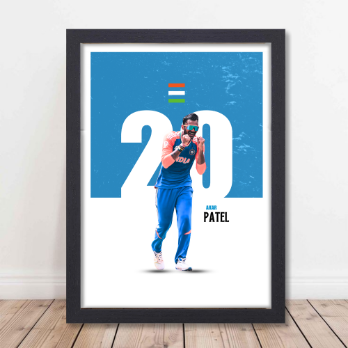 Axar Patel poster  Axar Patel wall art Virat Kholi Dhoni Rohit Sharma Sachin Axar Patel cricket poster  Axar unframed poster  Axar Patel photo print  Axar Patel decor  Indian cricketer poster for Turf Collage Office room poster  Axar fan bowling poster  Axar action poster  Axar sports poster  Axar IPL poster Cricketers Photos, Cricketers Photo frames, Indian Cricketers Posters, Indian Cricketer Framed, Virat Kohli, King Kohli, Rohit Sharma, Dhoni Frames, Framed Poster for wall decor, room decor, living room