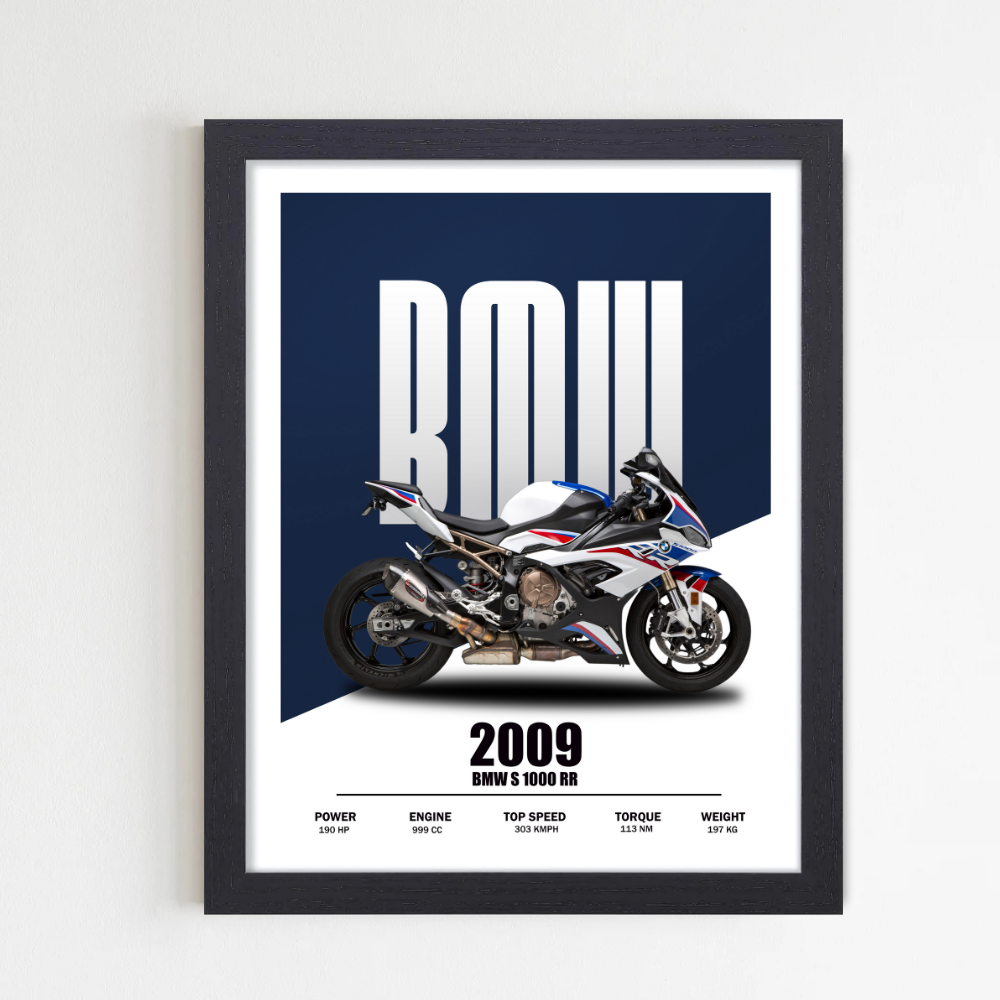 BMW Bike Framed Poster, Bike Posters for Wall, Bike Poster for wall, wall decor, room decor, decoration A4 Superbikes Motorcycle Wall Art Sports Bike Decor for Home or Garage Home Office, Bike Frame For Wall Big Size, 3d Photo Frame Picture wall poster set supercar Frame set, Wall Collage Kit framed auto art, cool wall decor, car prints, racing posters, artwork for walls, modern pictures, aesthetic decor, luxury vehicle, exotic Bikes, Bike Frames for wall, Bike Frames for wall decor, bike Frame sticker.
