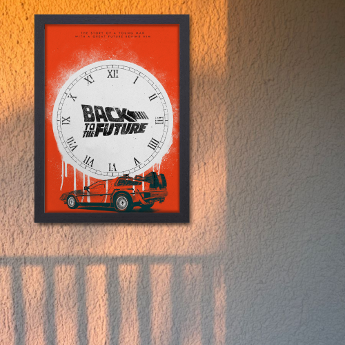 Back To The future Movie Poster Frame Sci-fi Comedy Film Framed Posters Hollywood Movies Canvas Painting Artwork Photo Frames for Wall Decor Living Room Bedroom  Study Room Restraunt Cafe Office & Home Decoration, Back To The future poster, Back To The future poster 1 2 3, Back To The future poster artist, Back To The future poster download, Back To The future poster original, Back To The future poster 4k, Back To The future poster art, Back To The future poster 1985, Back To The future poster framed