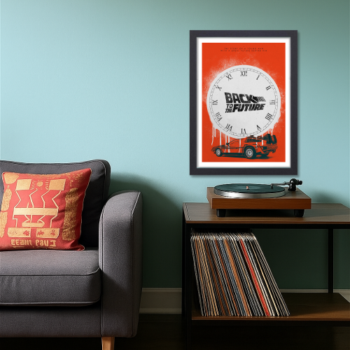 Back To The future Movie Poster Frame Sci-fi Comedy Film Framed Posters Hollywood Movies Canvas Painting Artwork Photo Frames for Wall Decor Living Room Bedroom  Study Room Restraunt Cafe Office & Home Decoration, Back To The future poster, Back To The future poster 1 2 3, Back To The future poster artist, Back To The future poster download, Back To The future poster original, Back To The future poster 4k, Back To The future poster art, Back To The future poster 1985, Back To The future poster framed