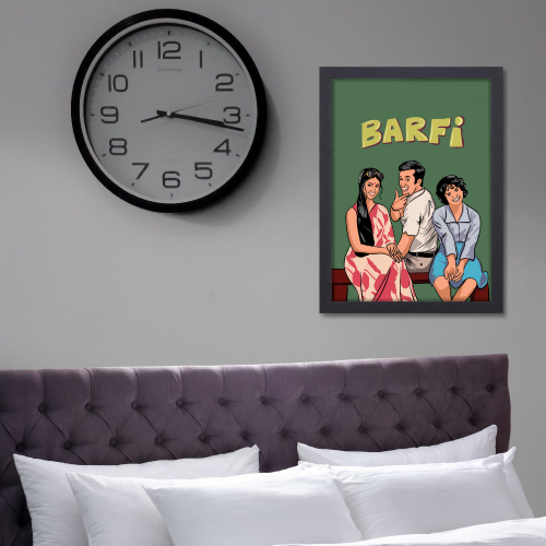 Barfi Movie Poster Frame Ranbir Kapoor Artwork Framed Posters Bollywood Movies Canvas Painting Photo Frames For Wall Decor Restraunt Cafe Bedroom Living Room Decoration Home Office, Barfi movie poster, Barfi movie poster hd, Barfi movie photos, Barfi movie pictures, Barfi poster, Barfi poster hd, Barfi poster design, Barfi movie wall poster, Barfi movie wall poster design, Barfi movie wall frames, Barfi movie wall rame design, Barfi movie wall frame poster, bollywood movies poster, bollywood movies poster 