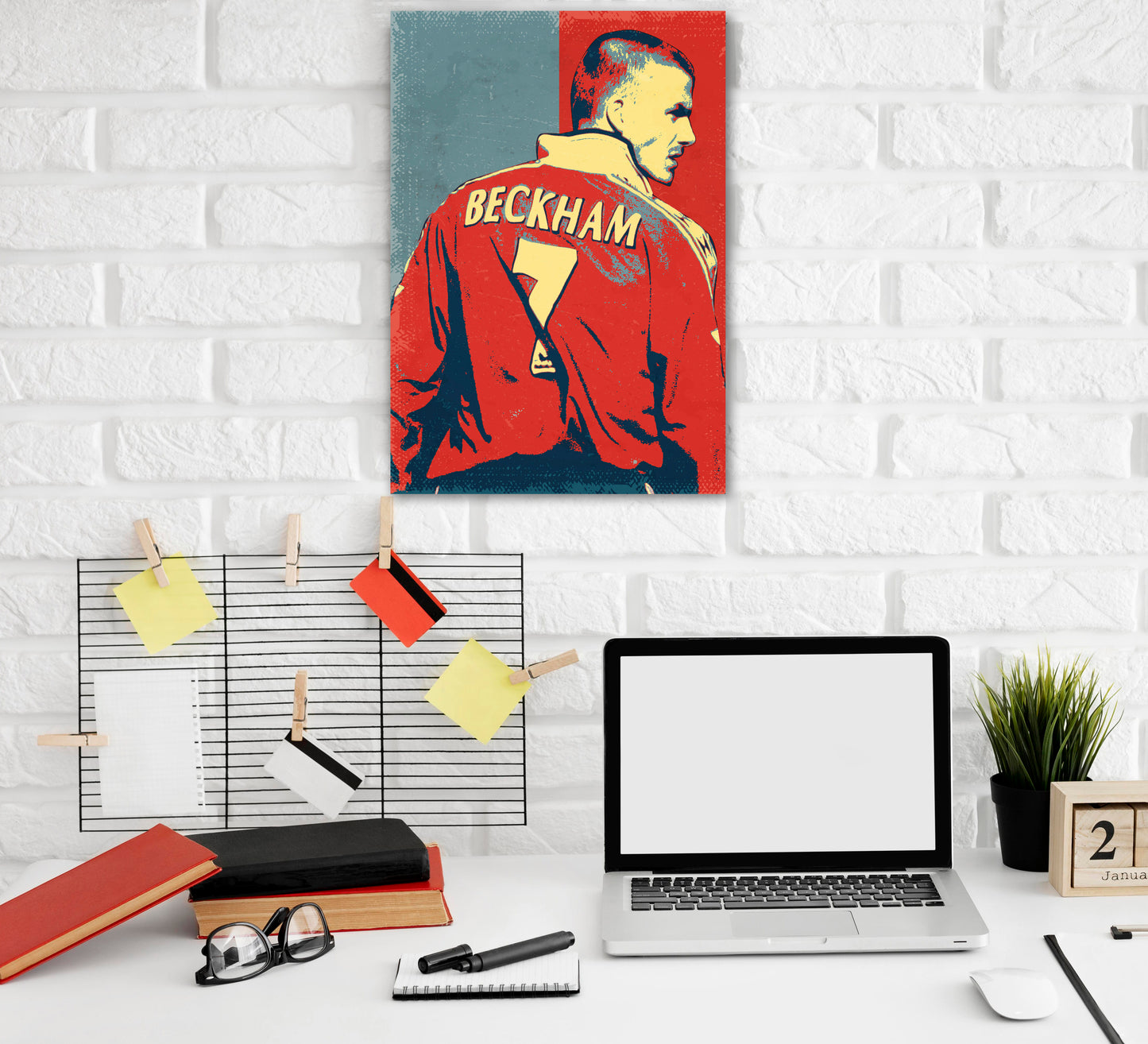 David Beckham Hope Artwork