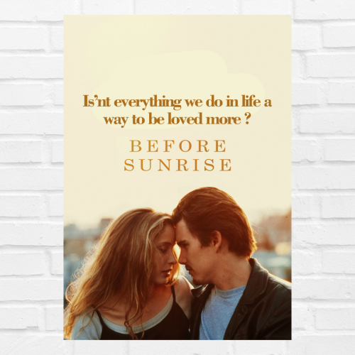 Before Sunrise Movie Poster Frame Romance Drama Film Framed Posters Hollywood Movies Artwork Canvas Painting Photo Frames for Wall Decor Home Decoration Living Room Bedroom Office Study Room Cafe Restraunt Restro, Before Sunrise poster, Before Sunrise poster hd, Before Sunrise poster 4k, Before Sunrise poster original, Before Sunrise poster etsy, Before Sunrise poster art, Before Sunrise poster movie, Before Sunrise poster imdb, Before Sunrise poster font, Before Sunrise poster black and white