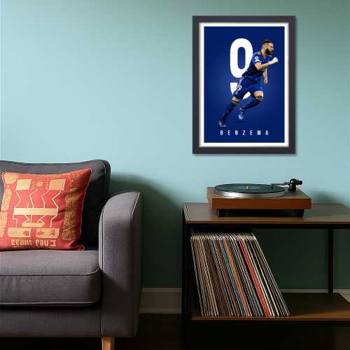 Karim Benzema Poster Frame French Footballer Framed Posters Game Sport Players Artwork Canvas Painting with Photo Frames for wall decor for Livingroom restraunt cafe Boys room bedroom turf Home & Office Decoration, karim benzema poster, karim benzema photo, benzema 4k, karim benzema photoshoot, karim benzema wall poster, karim benzema frames, karim benzema frame poster, karim benzema frame photo, karim benzema frame png, benzema poster, poster benzema real madrid, benzema photo, benzema frame, benzema photo