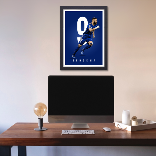 Karim Benzema Poster Frame French Footballer Framed Posters Game Sport Players Artwork Canvas Painting with Photo Frames for wall decor for Livingroom restraunt cafe Boys room bedroom turf Home & Office Decoration, karim benzema poster, karim benzema photo, benzema 4k, karim benzema photoshoot, karim benzema wall poster, karim benzema frames, karim benzema frame poster, karim benzema frame photo, karim benzema frame png, benzema poster, poster benzema real madrid, benzema photo, benzema frame, benzema photo
