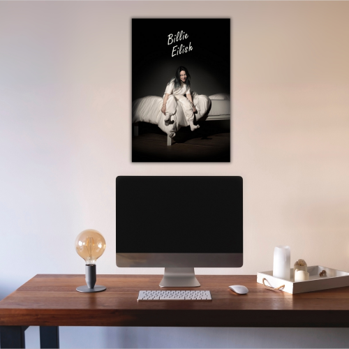 Billie Elish Poster Frame American Singer Framed Poster Music Songwriter Art work Canvas Painting Photo Frames for wall Decor Cafe Restraunt Girls Bedroom Living room Home & Office Decoration, Billie Eilish poster, Billie Eilish poster pinterest, Billie Eilish poster black and white, Billie Eilish posters for sale, Billie Eilish frame, Billie Eilish framed poster, Billie Eilish framed picture, Billie Eilish framed vinyl, Billie Eilish framed prints, Billie Eilish framed art, Billie Eilish framed wall art