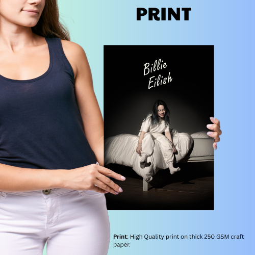 Billie Elish Poster Frame American Singer Framed Poster Music Songwriter Art work Canvas Painting Photo Frames for wall Decor Cafe Restraunt Girls Bedroom Living room Home & Office Decoration, Billie Eilish poster, Billie Eilish poster pinterest, Billie Eilish poster black and white, Billie Eilish posters for sale, Billie Eilish frame, Billie Eilish framed poster, Billie Eilish framed picture, Billie Eilish framed vinyl, Billie Eilish framed prints, Billie Eilish framed art, Billie Eilish framed wall art