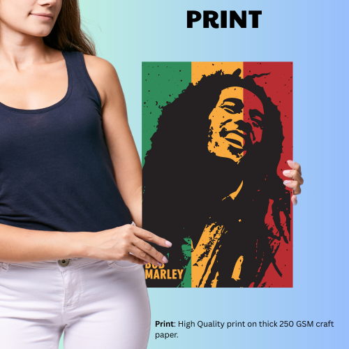 Bob Marley Poster Vintage Black & White Art work Canvas Posters with Frame for Livingroom Bedroom Restraunt Cafe Hotel Restro, bob marley poster, bob marley poster vintage, bob marley poster black & white, bob marley poster amazon, bob marley posters for sale, bob marley poster smoking, bob marley poster one love, bob marley poster art, bob marley poster with frame, singers posters design, posters for wall posters for room decor, posters for bedroom, posters for wall decor, posters for room aesthetic