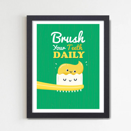 Dentist Funny Quote Wall Frames for Dental Clinic, Photo Frame for Hospital With Hanging Hook Brush Framed poster, Frames for Dental Clinic, Dental Frames for clinic wall, Dental Quotes wall frames, Dentist Quotes Wall Frame, Dental Wall Frames, Dental Frames, Dental Art Frames, Dentist Wall Frames, Wall Frames For Clinic, Frames for Clinic wall decor, Dental Frames for clinic wall,  “Brush Your Teeth Daily” framed poster, Wall Frames for dental clinic, Dental wall Frames Dentist wall Frames, Dentist quotes