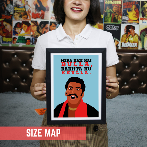 Bulla Funny Artwork Bollywood Poster Frame Movies Dialogues Quote Framed Posters Canvas Painting Artwork Photo Frames For Wall Decor Restraunt Cafe Bedroom Living Room Decoration Home Office wall Art, bulla posters, bulla movie posters, bulla movie poster hd, bulla movie poster framed, gunda movie poster, gunda movie poster framed, bollywood movies poster 2024, bollywood movies poster design, bollywood movie poster prompt, bollywood movie poster collage, bollywood movies wall stckers, bollywood movies wall 