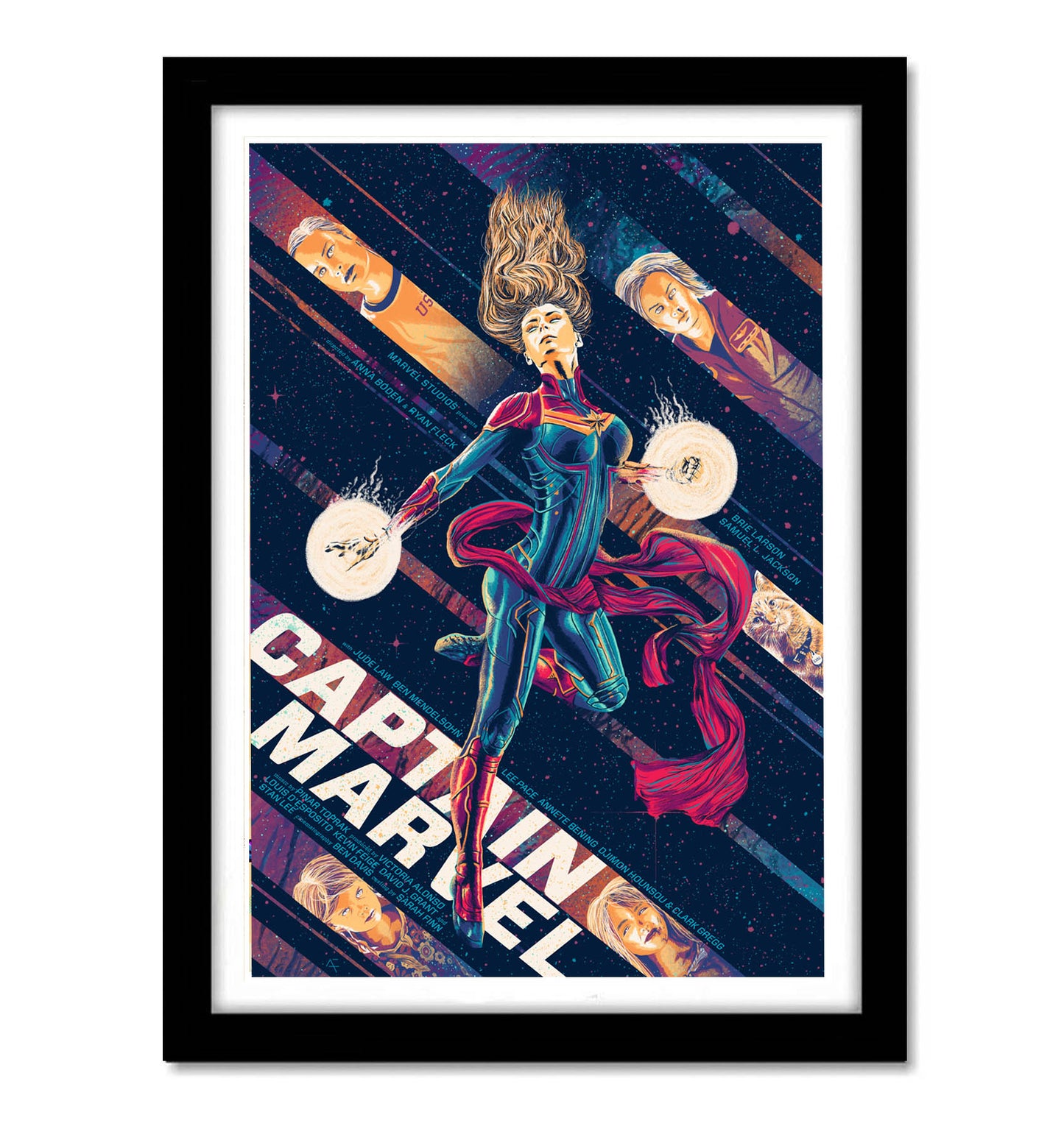 Captain Marvel Movie Artwork