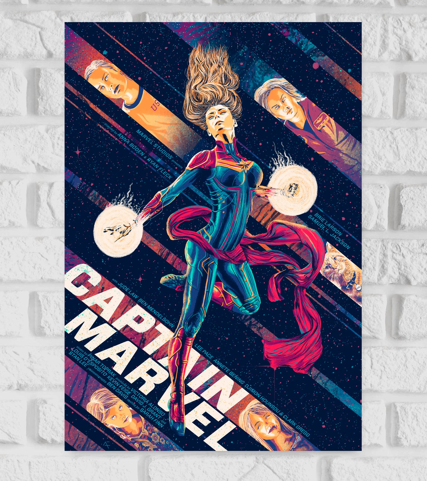 Captain Marvel Movie Artwork