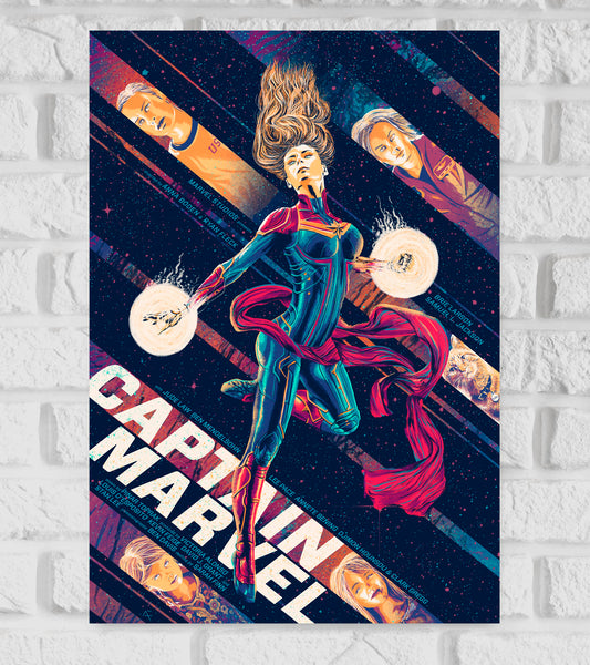 Captain Marvel Movie Artwork