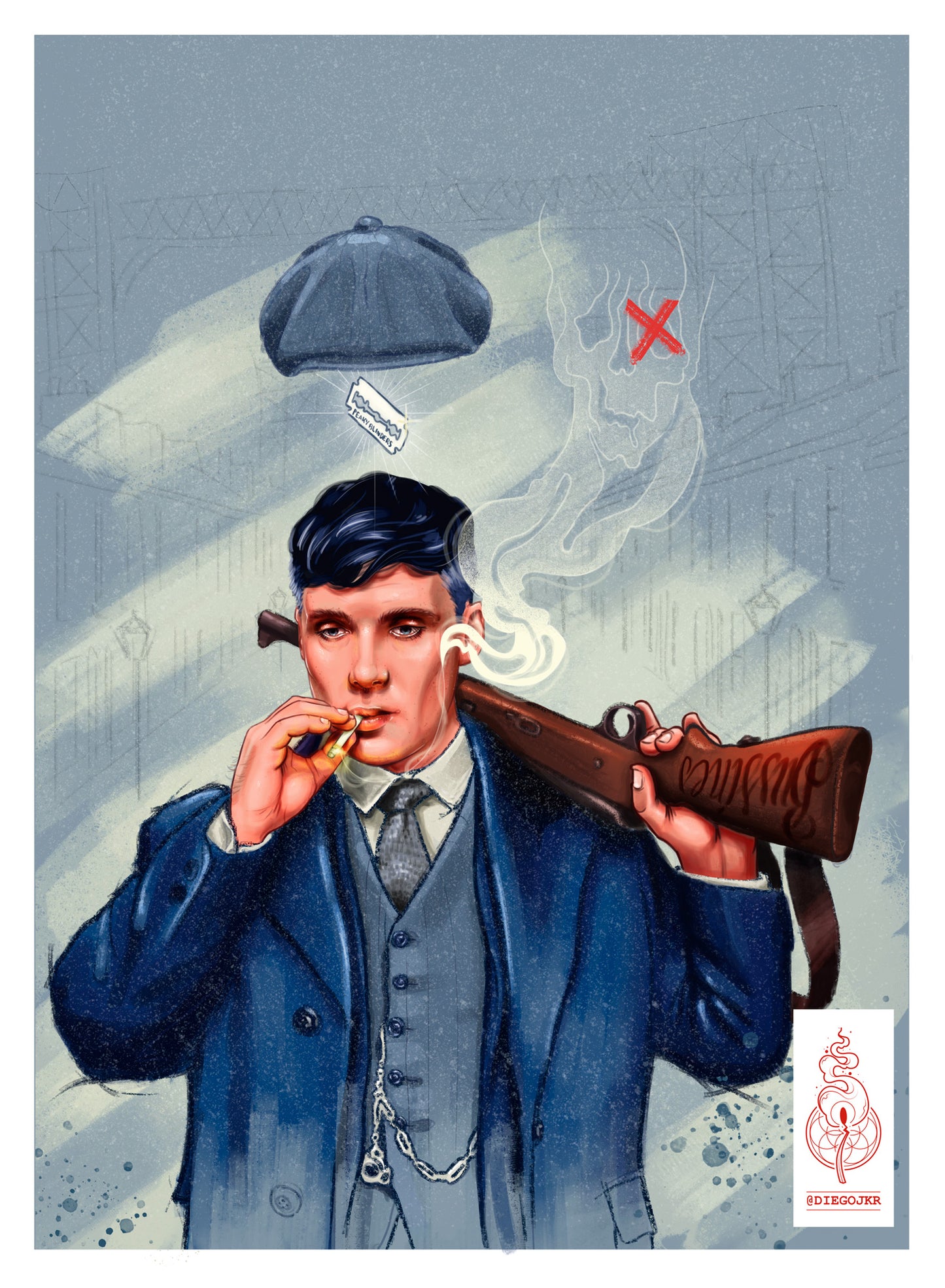 Peaky blinders web series Art work