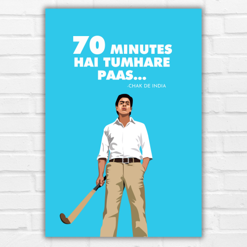 Bollywood Poster Chak De India Movie Frame Shahrukh Khan Movies Framed Posters Bollywood Dialogues Quote Artwork Canvas Painting Photo Frames For Wall Decor Restraunt Cafe Bedroom Living Room Decoration Home Office, chak de india movie Posters, chak de india movie poster hd, chak de india posters, chak de india poster hd, chak de india dialogue poster hd, chak de india dialogue posters, chak de india dialogue poster download, chak de india dialogues 70 minutes posters