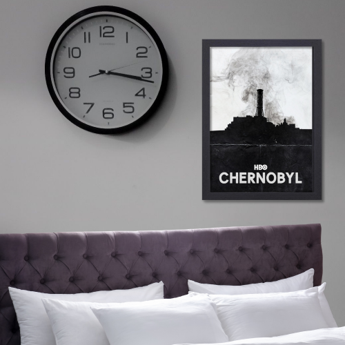 Chernobyl disaster Movie Series Poster Frame Drama Movies Artwork Framed Posters Hollywood Painting Photo Frames for  Wall Decor Home Decoration Living Room Bedroom Office Study Room Cafe Restraunt