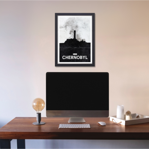 Chernobyl disaster Movie Series Poster Frame Drama Movies Artwork Framed Posters Hollywood Painting Photo Frames for  Wall Decor Home Decoration Living Room Bedroom Office Study Room Cafe Restraunt