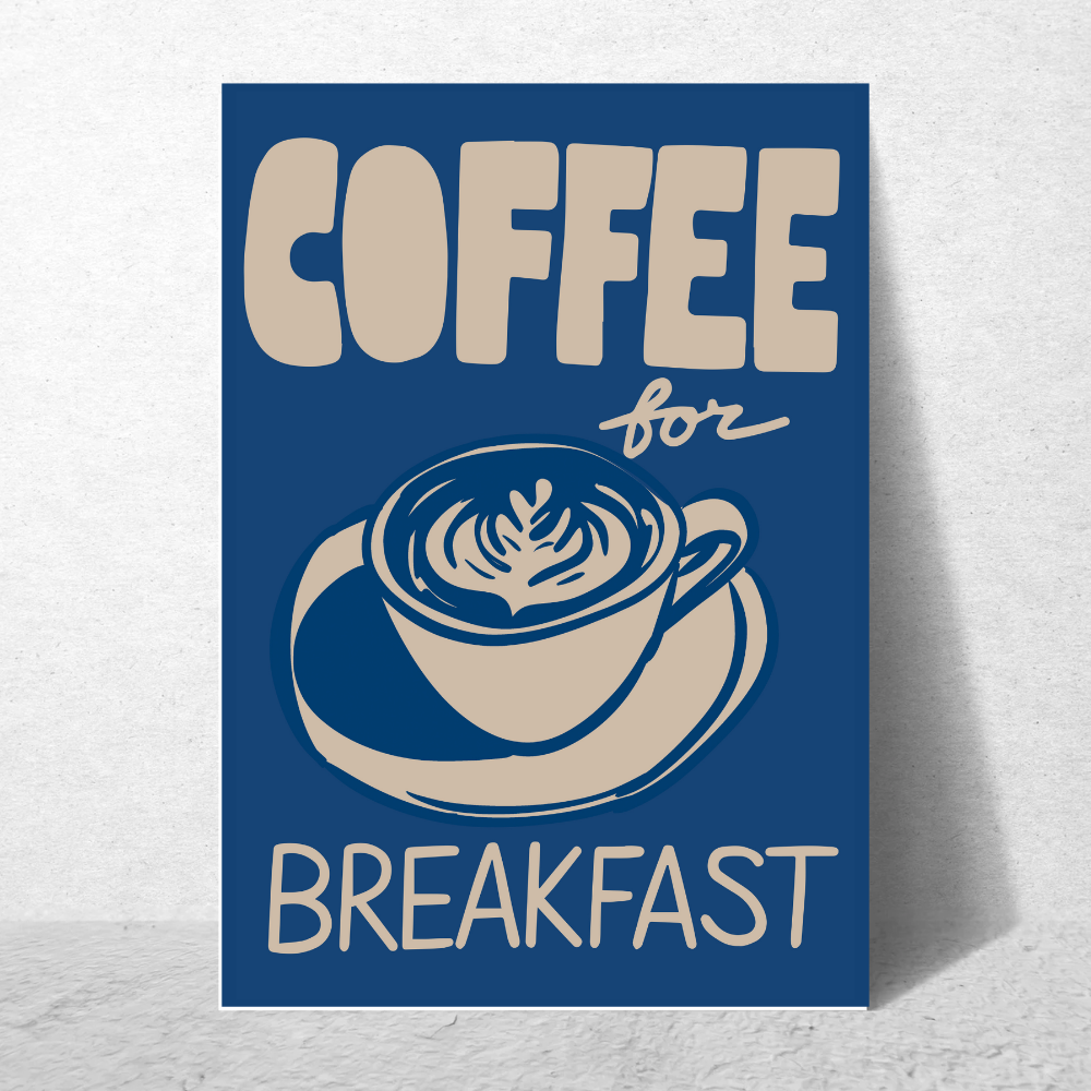 Funny Coffee thing Quote Poster For Room Office Home wall Decoration Bedroom Hotel Living Gift Painting sticker wallpaper Hostel Restaurant Bar Cafe Hotel Wall Art Caffe