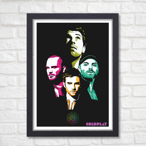 Coldplay Poster Frame Cold Play Singers Art work Canvas Paintings Rock Band Musicians Photo Frames for wall Decor restraunt cafe Restro Hotel Bedroom Livingroom Dining Hall Studio & Office Decoration, coldplay poster for room, coldplay posters, coldplay poster India, coldplay concert poster Ideas, coldplay poster frame,  coldplay poster, coldplay poster size, coldplay poster 2025, coldplay poster hull, singers posters design, posters for wall posters for room decor, posters for bedroom, posters for wall