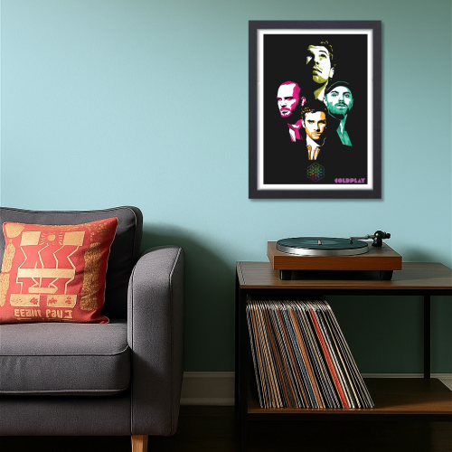 Coldplay Poster Frame Cold Play Singers Art work Canvas Paintings Rock Band Musicians Photo Frames for wall Decor restraunt cafe Restro Hotel Bedroom Livingroom Dining Hall Studio & Office Decoration, coldplay poster for room, coldplay posters, coldplay poster India, coldplay concert poster Ideas, coldplay poster frame,  coldplay poster, coldplay poster size, coldplay poster 2025, coldplay poster hull, singers posters design, posters for wall posters for room decor, posters for bedroom, posters for wall