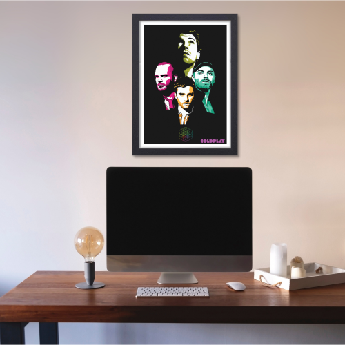 Coldplay Poster Frame Cold Play Singers Art work Canvas Paintings Rock Band Musicians Photo Frames for wall Decor restraunt cafe Restro Hotel Bedroom Livingroom Dining Hall Studio & Office Decoration, coldplay poster for room, coldplay posters, coldplay poster India, coldplay concert poster Ideas, coldplay poster frame,  coldplay poster, coldplay poster size, coldplay poster 2025, coldplay poster hull, singers posters design, posters for wall posters for room decor, posters for bedroom, posters for wall