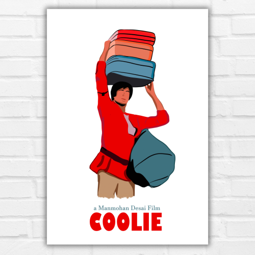 Coolie Movie Poster Frame Actor Amitabh Bachchan Movies Framed Posters Bollywood  Artwork Canvas Painting Photo frames for Wall Decor Bedroom Living Room Decoration Home Office walls Restraunt Cafe, coolie movie poster, coolie movie poster amitabh bachchan, coolie movie poster design, coolie movie poster png, coolie movie poster copy, coolie movie poster framed, coolie poster framed, amitabh bachchan old movie poster, amitabh bachchan all movie poster, amitabh bachchan coolie movie poster, amitabh bachchan 