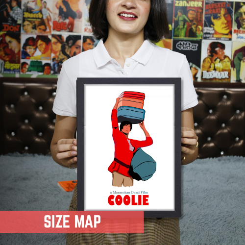 Coolie Movie Poster Frame Actor Amitabh Bachchan Movies Framed Posters Bollywood  Artwork Canvas Painting Photo frames for Wall Decor Bedroom Living Room Decoration Home Office walls Restraunt Cafe, coolie movie poster, coolie movie poster amitabh bachchan, coolie movie poster design, coolie movie poster png, coolie movie poster copy, coolie movie poster framed, coolie poster framed, amitabh bachchan old movie poster, amitabh bachchan all movie poster, amitabh bachchan coolie movie poster, amitabh bachchan 