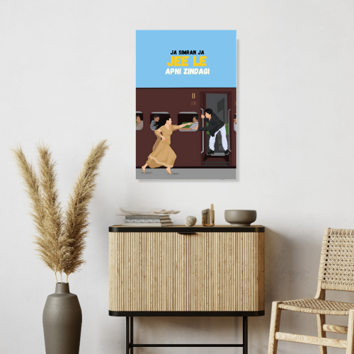 DDLJ Movie Shahrukh Khan Artwork Bollywood Movie Frame Poster Movies Quote Wall Art Decor Photo Frames Poster Canvas For Bedroom Living Room Decoration Home Office wall Poster Gift, ddlj poster, ddlj poster hd, ddlj poster original, ddlj poster traint, dilwale dulhania le jayenge poster, dilwale dulhania le jayenge poster hd, dilwale dulhania le jayenge poster switzerland, dilwale dulhania le jayenge movie poster, dilwale dulhania le jayenge movie posters, dilwale dulhania le jayenge movie poster hd