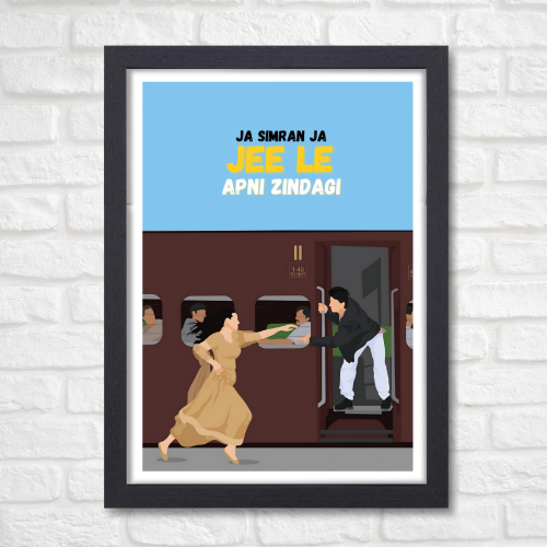 DDLJ Movie Shahrukh Khan Artwork Bollywood Movie Frame Poster Movies Quote Wall Art Decor Photo Frames Poster Canvas For Bedroom Living Room Decoration Home Office wall Poster Gift, ddlj poster, ddlj poster hd, ddlj poster original, ddlj poster traint, dilwale dulhania le jayenge poster, dilwale dulhania le jayenge poster hd, dilwale dulhania le jayenge poster switzerland, dilwale dulhania le jayenge movie poster, dilwale dulhania le jayenge movie posters, dilwale dulhania le jayenge movie poster hd