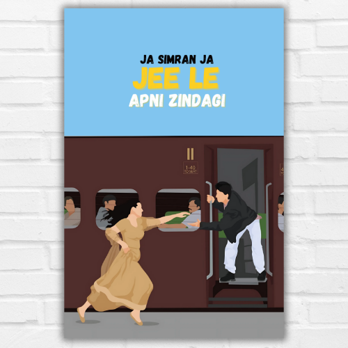 DDLJ Movie Shahrukh Khan Artwork Bollywood Movie Frame Poster Movies Quote Wall Art Decor Photo Frames Poster Canvas For Bedroom Living Room Decoration Home Office wall Poster Gift, ddlj poster, ddlj poster hd, ddlj poster original, ddlj poster traint, dilwale dulhania le jayenge poster, dilwale dulhania le jayenge poster hd, dilwale dulhania le jayenge poster switzerland, dilwale dulhania le jayenge movie poster, dilwale dulhania le jayenge movie posters, dilwale dulhania le jayenge movie poster hd