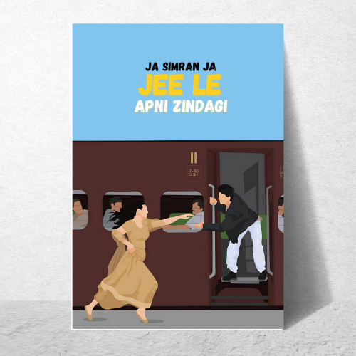 DDLJ Movie Shahrukh Khan Artwork Bollywood Movie Frame Poster Movies Quote Wall Art Decor Photo Frames Poster Canvas For Bedroom Living Room Decoration Home Office wall Poster Gift, ddlj poster, ddlj poster hd, ddlj poster original, ddlj poster traint, dilwale dulhania le jayenge poster, dilwale dulhania le jayenge poster hd, dilwale dulhania le jayenge poster switzerland, dilwale dulhania le jayenge movie poster, dilwale dulhania le jayenge movie posters, dilwale dulhania le jayenge movie poster hd