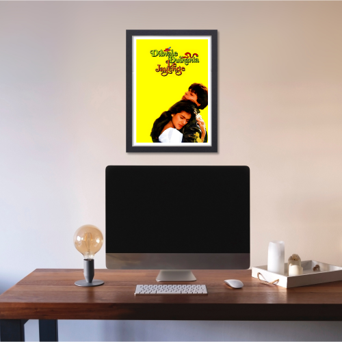 DDLJ Movie Shahrukh Khan Kajol AS SENORITA Movie Frame Poster Bollywood Movies Motivational Quote Actors Singers Quotes Wall Art Decor Photo Frames Posters Canvas Painting For Restraunt Cafe Students Bedroom Living Room Decoration Home Office wall Poster, dilwale dulhania le jayenge poster, dilwale dulhania le jayenge movie poster, dilwale dulhania le jayenge poster hd, dilwale dulhania le jayenge photo, dilwale dulhania le jayenge poster in switzerland, dilwale dulhania le jayenge ka poster, ddlj poster