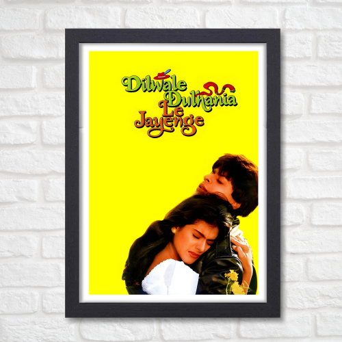 DDLJ Movie Shahrukh Khan Kajol AS SENORITA Movie Frame Poster Bollywood Movies Motivational Quote Actors Singers Quotes Wall Art Decor Photo Frames Posters Canvas Painting For Restraunt Cafe Students Bedroom Living Room Decoration Home Office wall Poster, dilwale dulhania le jayenge poster, dilwale dulhania le jayenge movie poster, dilwale dulhania le jayenge poster hd, dilwale dulhania le jayenge photo, dilwale dulhania le jayenge poster in switzerland, dilwale dulhania le jayenge ka poster, ddlj poster